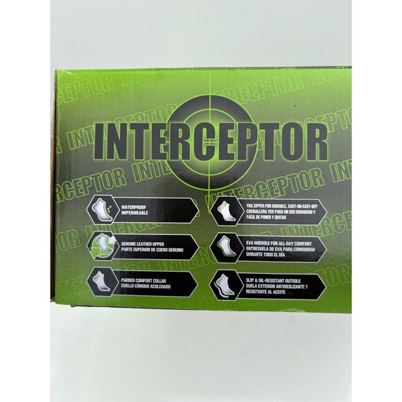 Interceptor Men\'s Jarrett Zippered 8” Soft Toe Tactical Boots Size 13 Brand New! main image 10